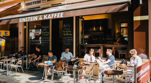 Café in der Bergmannstraße EINSTEIN KAFFEE