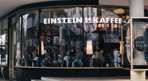 Café im Bikini-Haus Berlin EINSTEIN KAFFEE