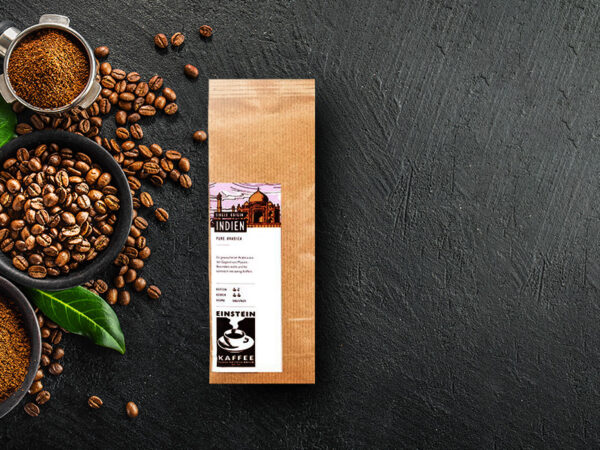 Indische premium Kaffeebohnen von EINSTEIN KAFFEE
