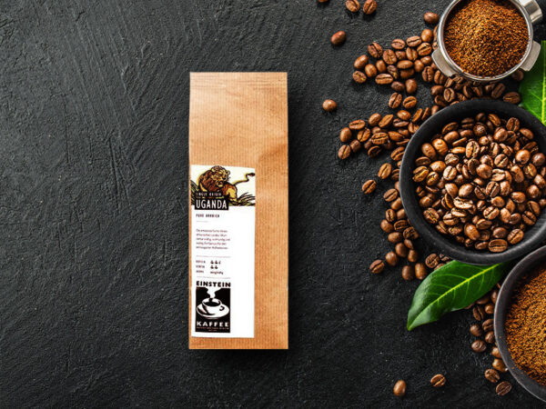 Kräftig-vollmundiger Kaffee: Uganda Single Origin Kaffeebohnen