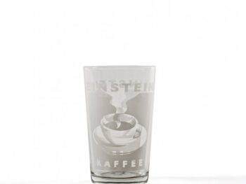 Einstein Kaffee Latteglas
