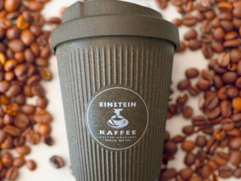 Kaffeeform-Becher von EINSTEIN KAFFEE